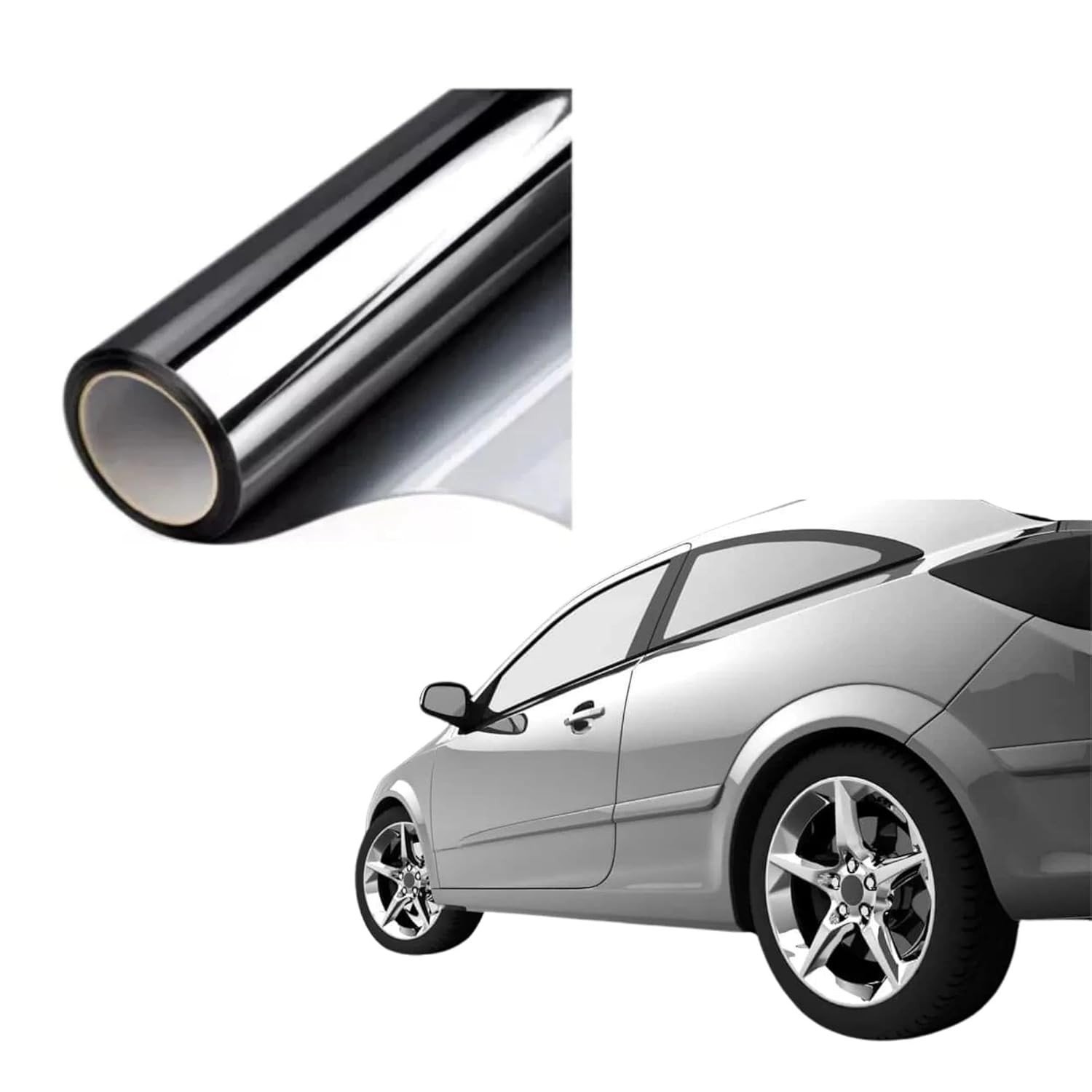 Película Semi Refletiva Insulfilm HP LINE CHV 20 - Proteção Solar Automotiva com 15% de Transmissão