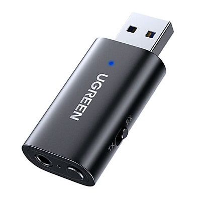 Transmissor Receptor Bluetooth Ugreen 2 em 1 – Conectividade Sem Fio em Qualquer Lugar
