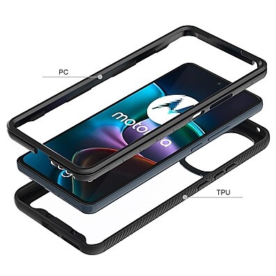Capa Motorola Edge 30: Proteção Anti-Queda Transparente