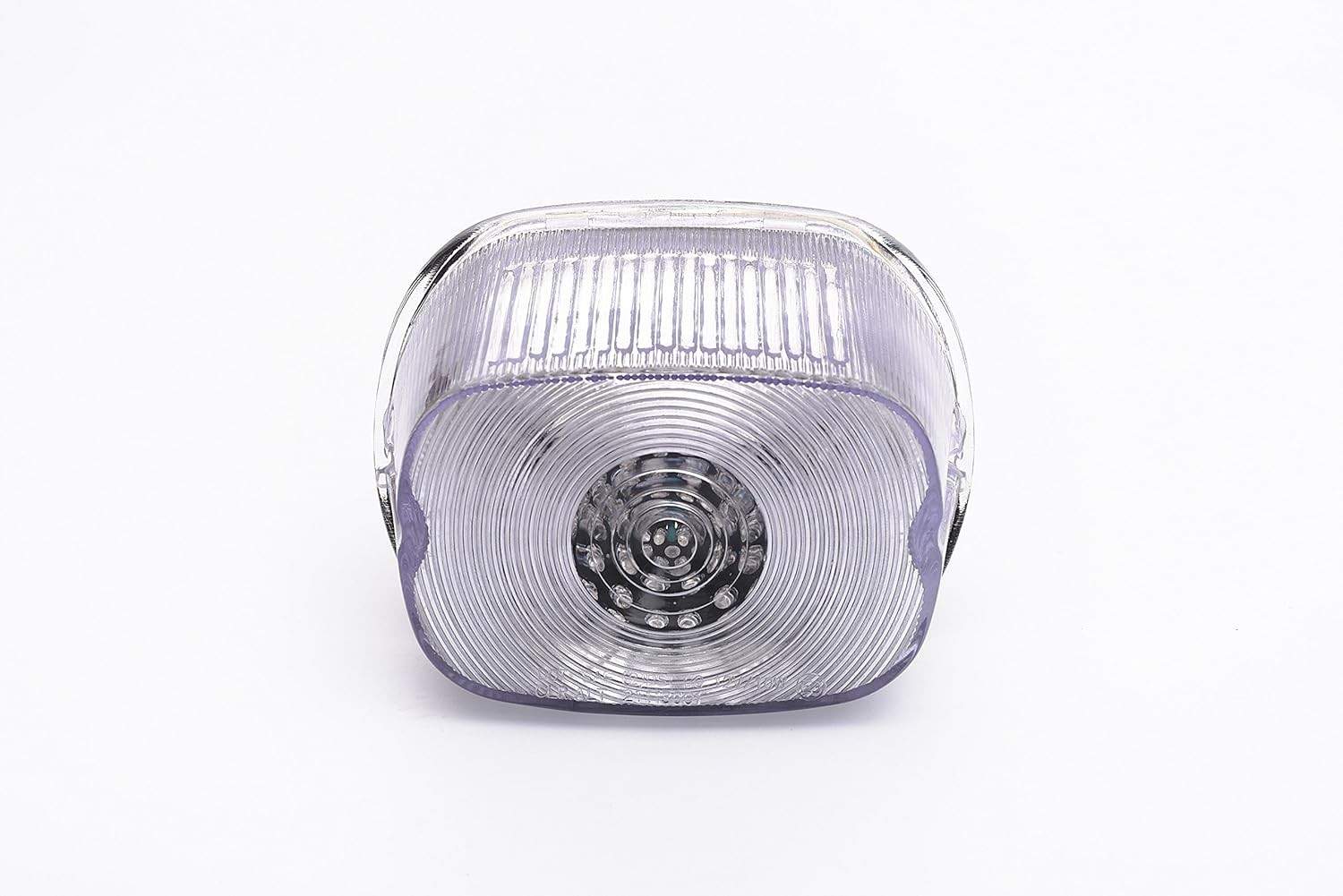 Luz Traseira LED Harley Davidson: Estilo e Segurança com Seta Integrada (Lente Transparente)