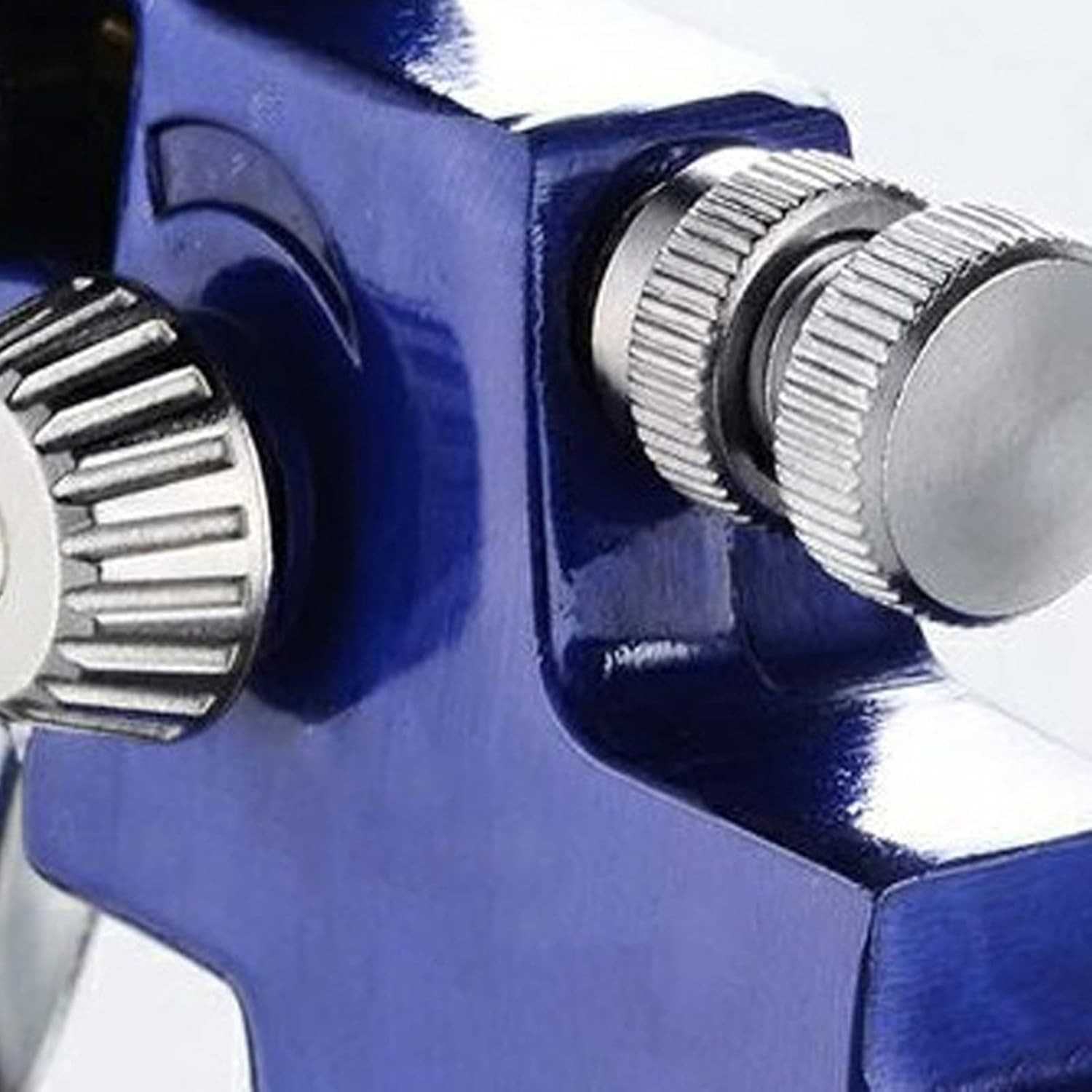 Pistola Pneumática de Pintura com Pote Transparente - Acabamento Profissional para Móveis e Carros