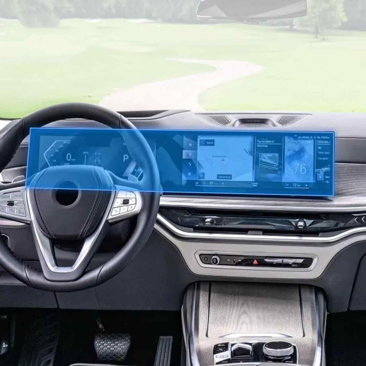 Película Protetora GPS BMW Série 5 G60 G61 i5 2023-2024: Proteção Antirrisco e Ultra Transparente