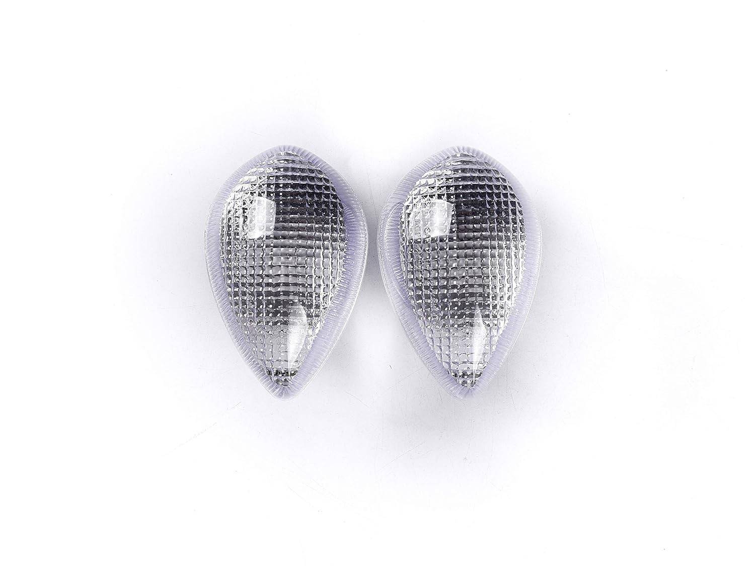 Lente Indicadora de Seta Transparente Topzone Lighting para Yamaha R1, R6, Fz6, Fz1 - Upgrade Visual e Segurança