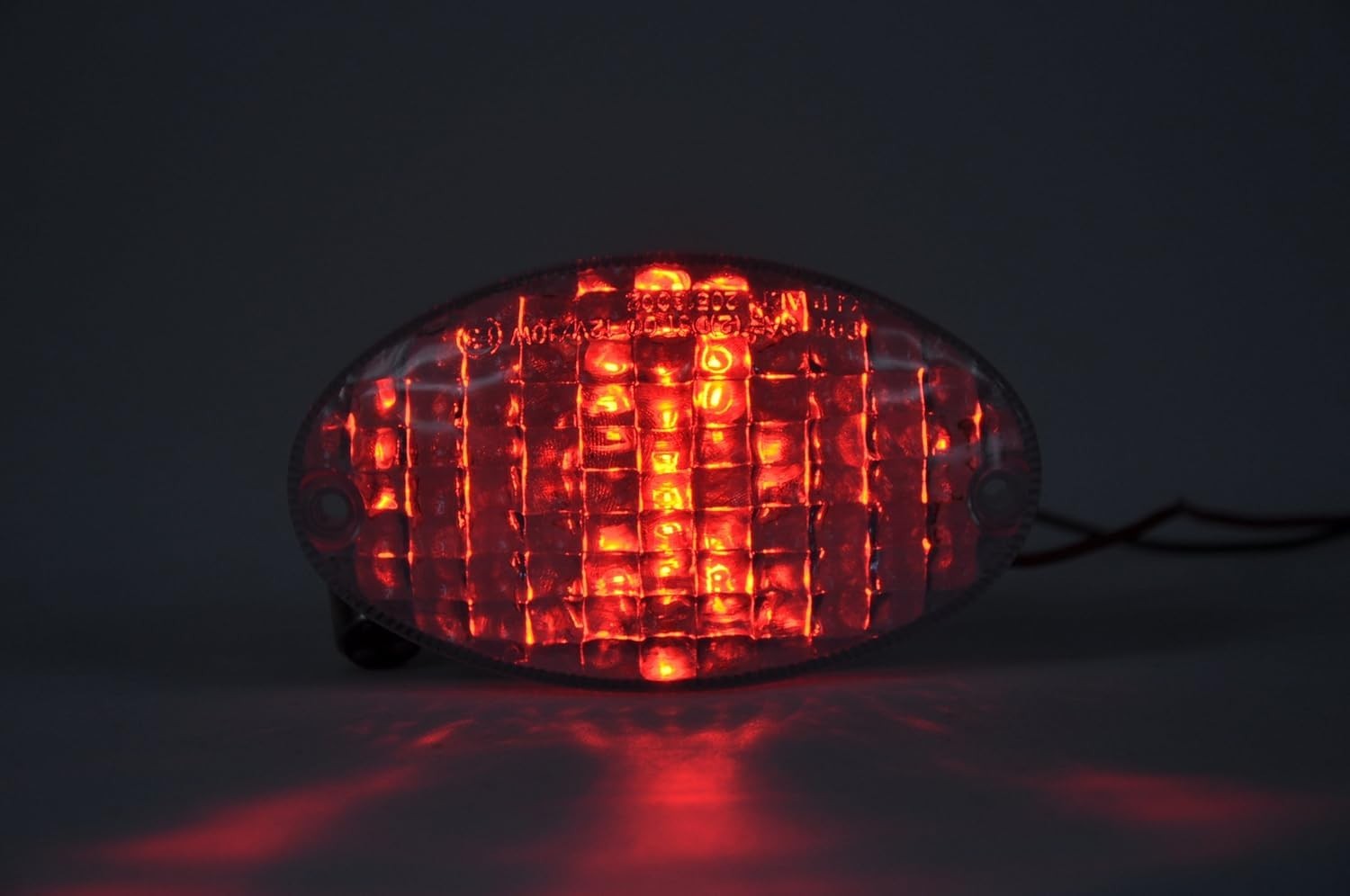 Lanterna Traseira LED Fumê com Setas Integradas para Buell Firebolt, Lightning e California