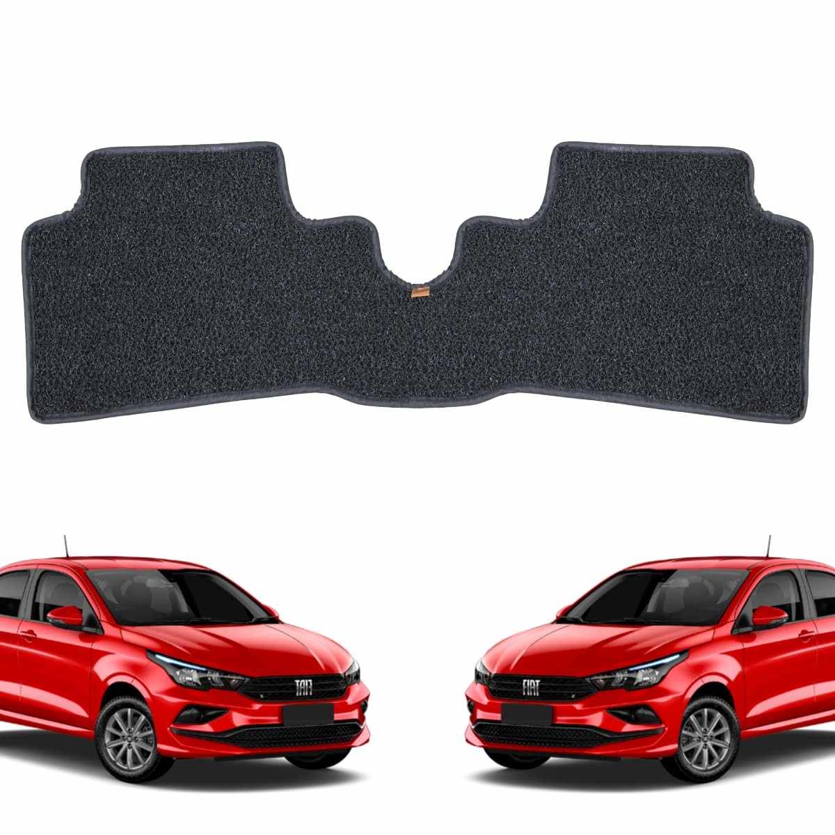 Tapete Traseiro Impermeável Grafite Fiat Cronos 2018-2026 - Peça Inteiriça Premium
