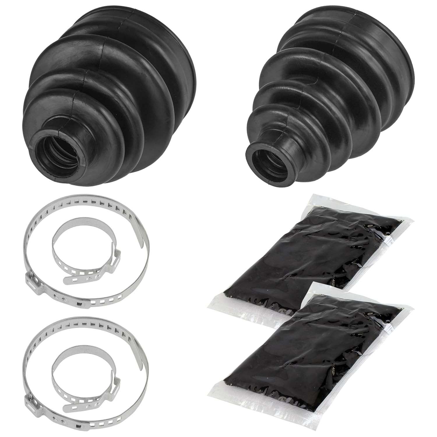 Kit Bota CV Eixo Traseiro Caltric para Yamaha Grizzly 660 YFM660F 4x4 (2002-2008) - Proteção Essencial