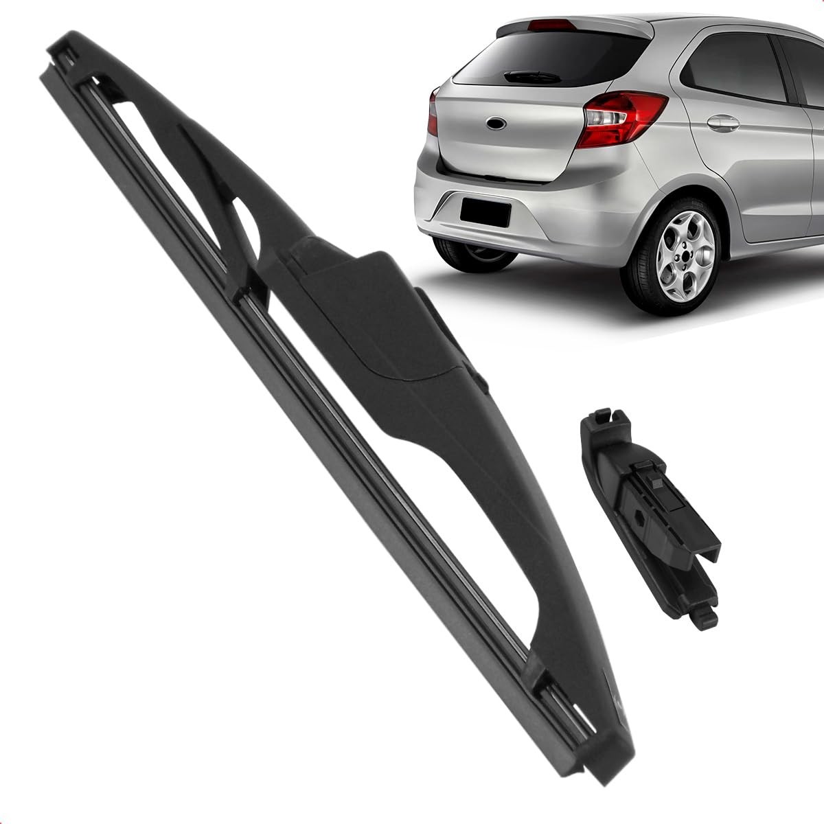 Palheta Limpadora Para-Brisa Traseiro Vigia Carenada 10" Ford Ka 2015-2021 Silicone