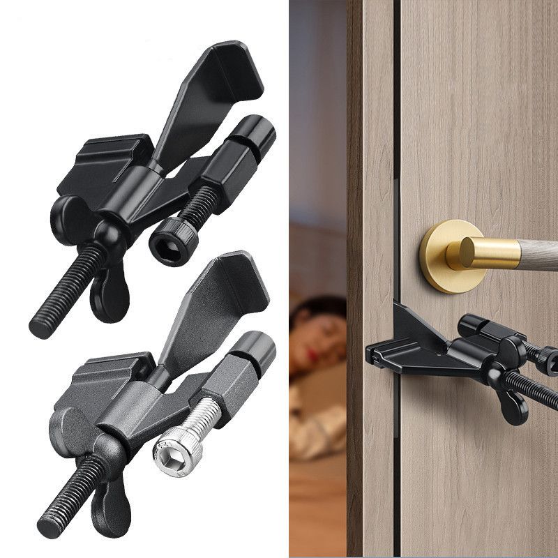 Trava de Porta Portátil: Segurança Extra Onde Você For!