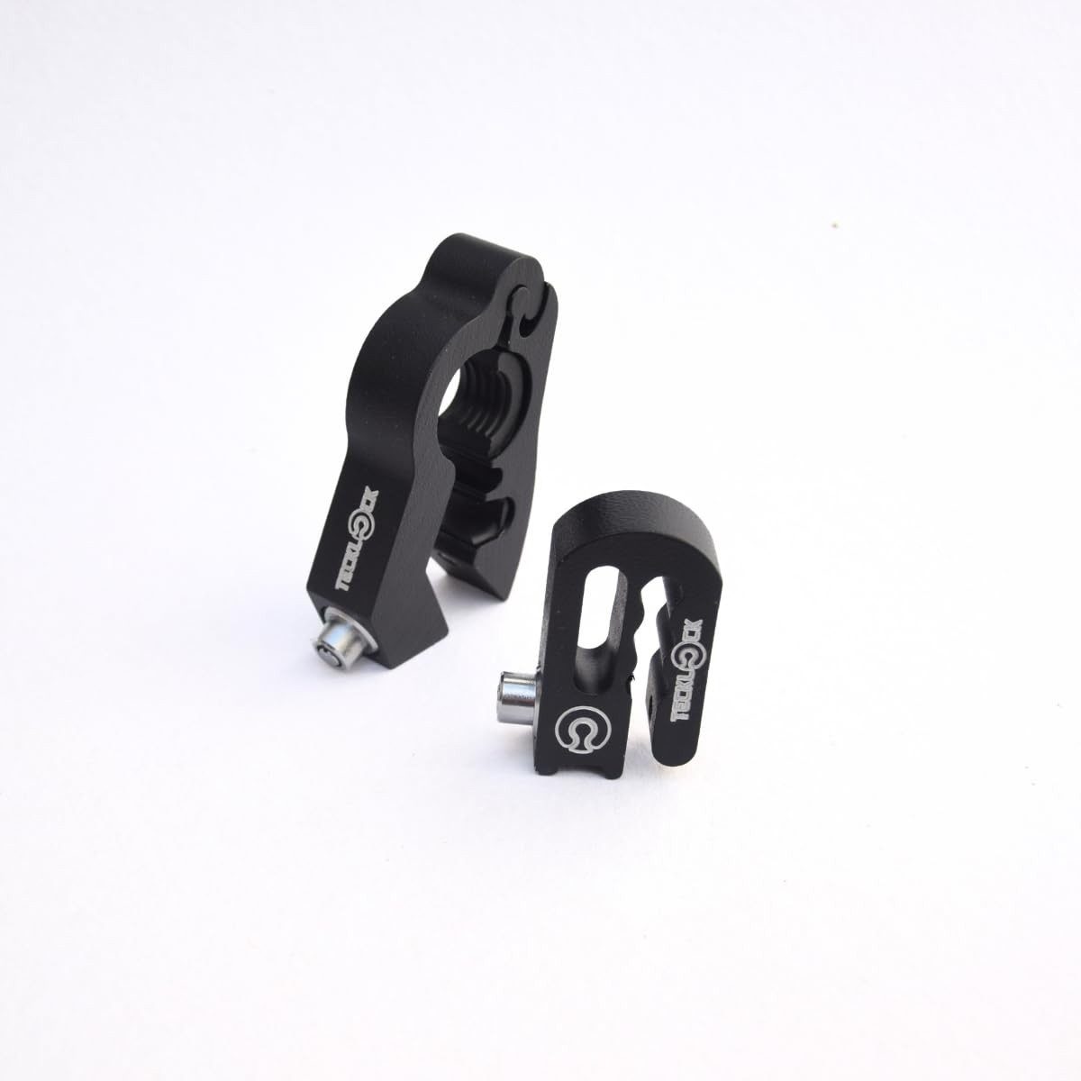 Kit Trava de Manopla e Manete Tecklock + Trava de Disco Moto - Segurança Total (Preto)