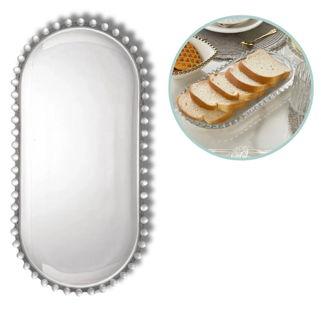 Travessa de Cristal Wolff: Elegância à Sua Mesa