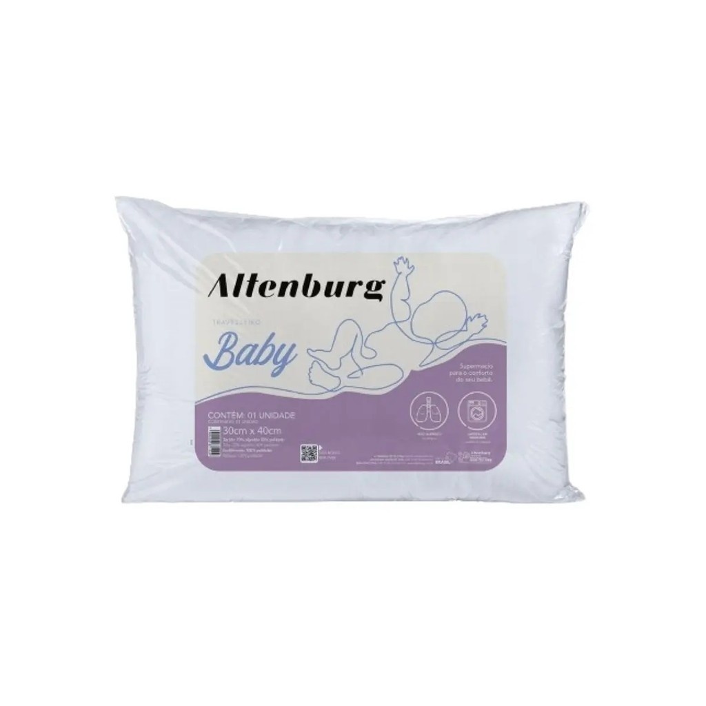 Travesseiro Baby Altenburg: Conforto e Segurança!
