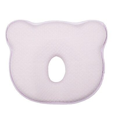 Travesseiro Bebê Anatômico Urso Rosa Buba: Conforto e Segurança