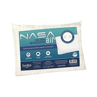 Travesseiro Nasa Air Duoflex: Conforto e Sono Relaxante