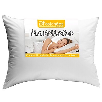 Travesseiro Siliconado 50x70cm: Conforto e Sono Relaxante