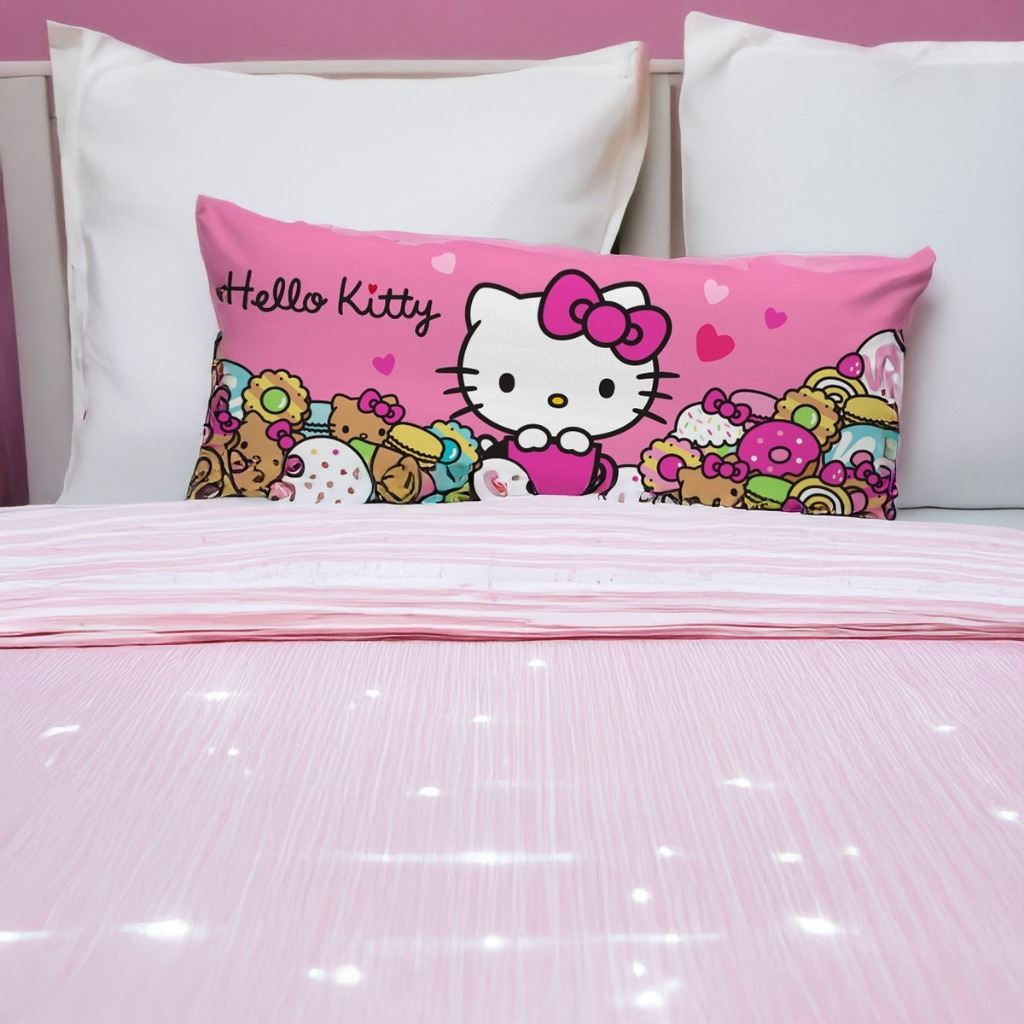 Travesseiro Xuxinho Hello Kitty Kuromi: Conforto e Estilo para o Seu Quarto