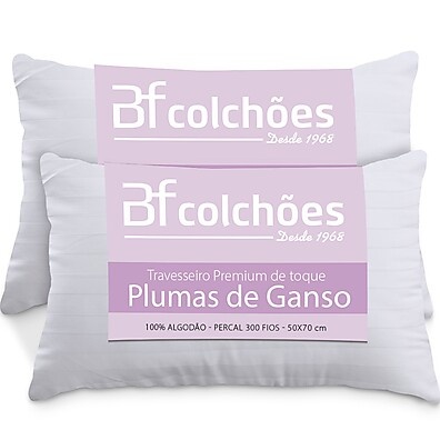 Travesseiros Premium: Toque de Pluma e Noites Relaxantes