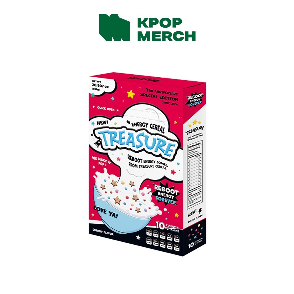 TREASURE Cereal Deco Kit: Colecione e Decore!