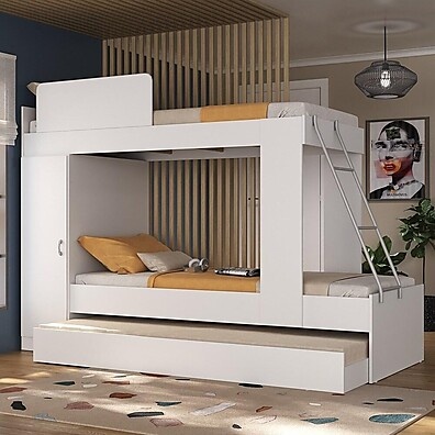 Treliche Branco 78x188cm: Otimize o Quarto!