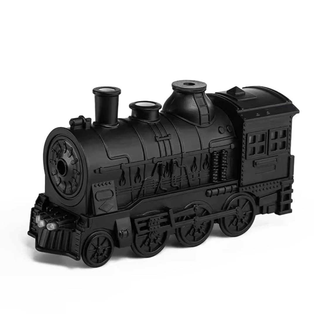 Difusor/Umidificador de Trem Retrô 300ml | 4 Modos de Luz & 2 Névoas | Decoração + Funcionalidade