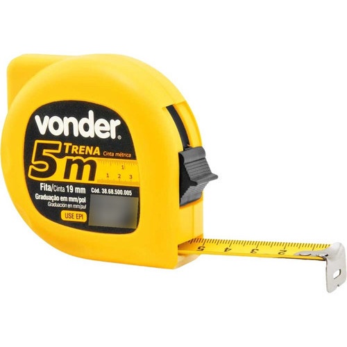 Trena de Bolso Vonder 5m: Precisão no Seu Dia a Dia