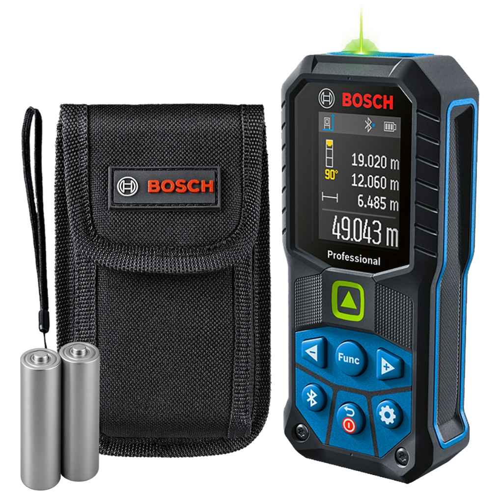 Trena Laser Verde 50m Bosch: Precisão e Conectividade