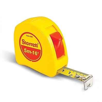 Trena Starrett 5m: Precisão Profissional no Seu Bolso!