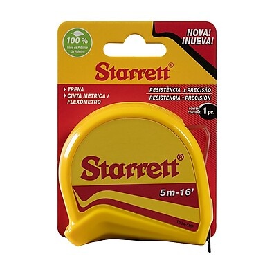Trena Starrett 5m: Precisão Profissional!