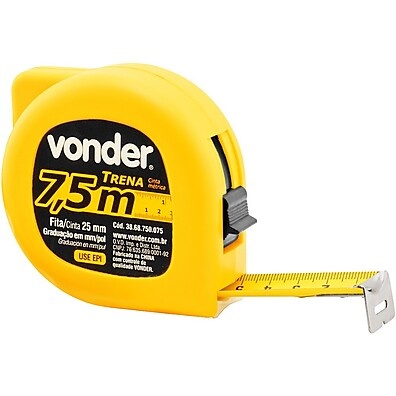 Trena Vonder 7,5m: Precisão e Durabilidade!