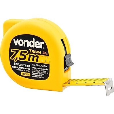 Trena Vonder 7,5m: Precisão e Economia!