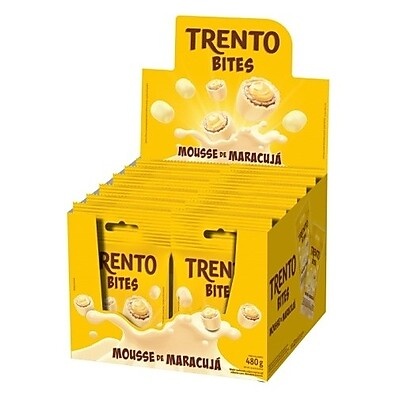 Trento Bites Maracujá: O Sabor Irresistível em Cada Mordida!