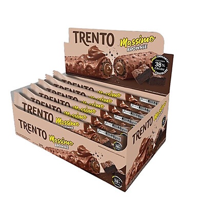 Trento Massimo Brownie: 15 Unidades de Puro Prazer!