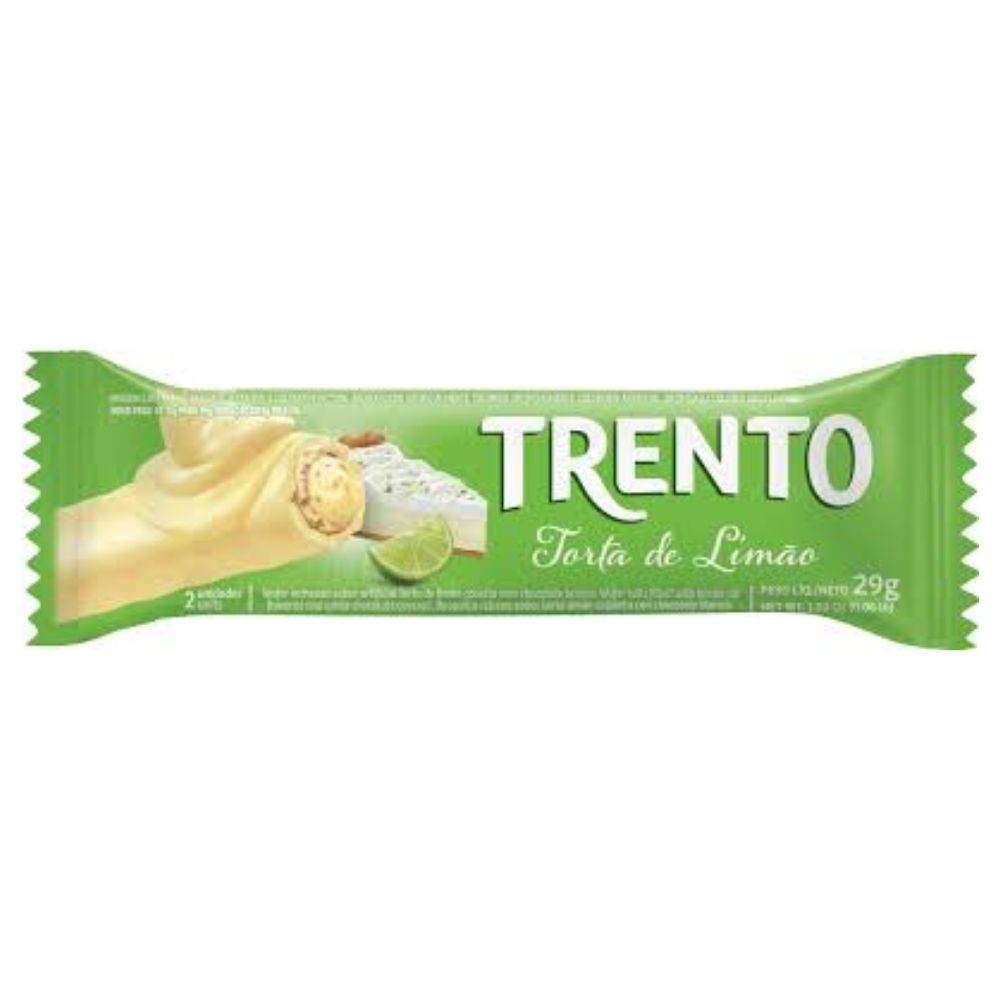 Trento Torta de Limão: O Sabor Irresistível em 29g!