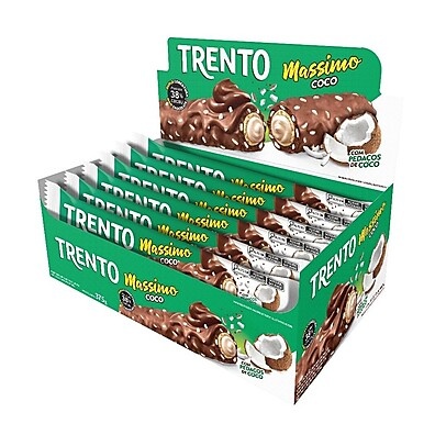 Trento Wafer Coco: 15 Unidades de Puro Prazer!