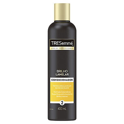 TRESemmé Brilho Lamelar 400ml: Salão em Casa