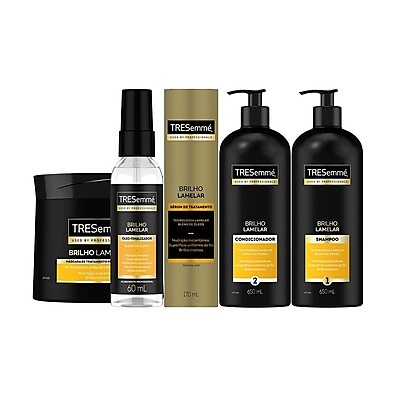 Tresemmé Brilho Lamelar: Kit Completo para Cabelos Radiantes