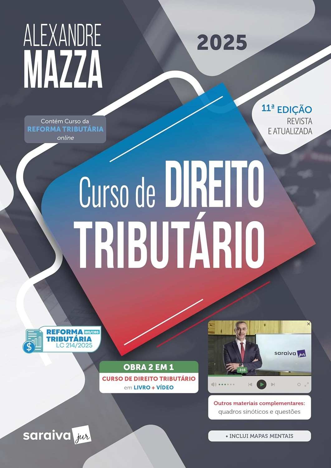 Curso de Direito Tributário 11ª Edição 2025: Domine a Matéria com o Professor Mazza