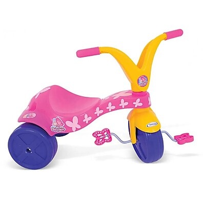 Triciclo Borboletinha Rosa Xalingo: Aventura e Diversão!