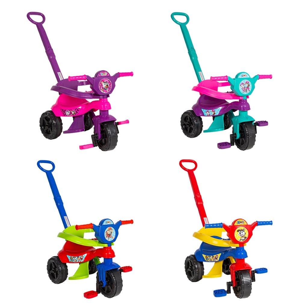 Triciclo Infantil Baby Dog Kendy: Aventura e Segurança!