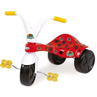 Triciclo Infantil Joaninha Vermelho Xalingo – Diversão e Segurança