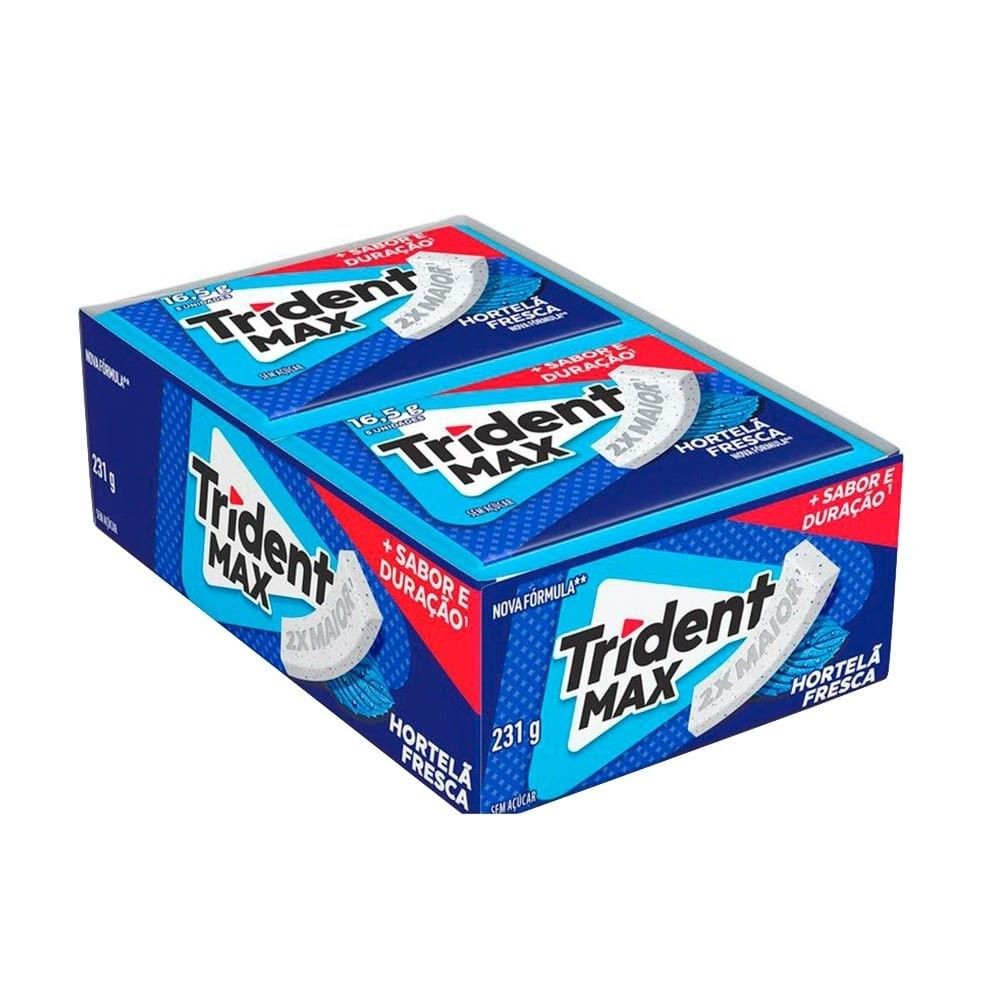 Trident Max Hortelã: Frescor Intenso Sem Açúcar