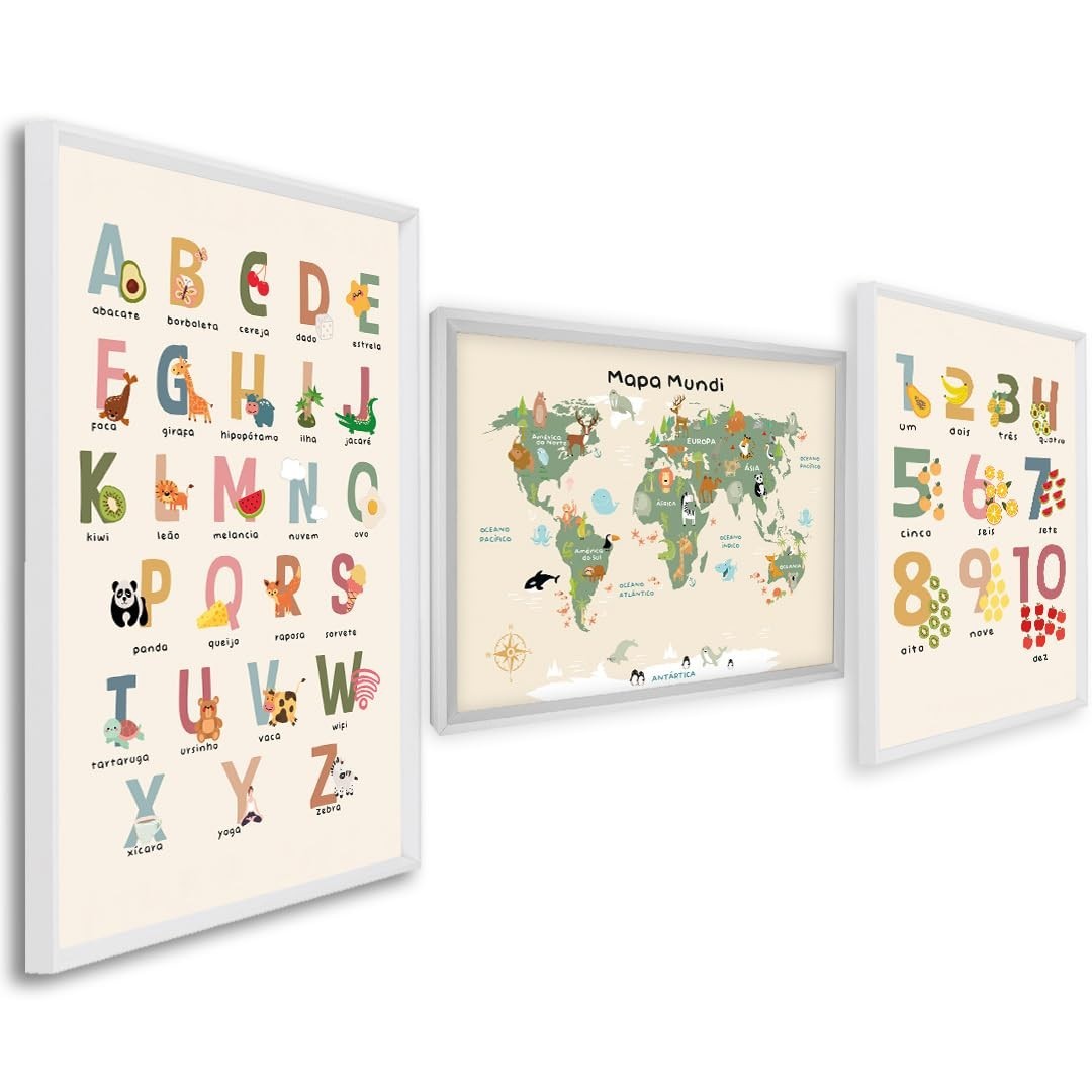 trio-decorativo-numeros-infantil-aprendizado-educativo-quadro-ludico-animais-a-e-abc-a