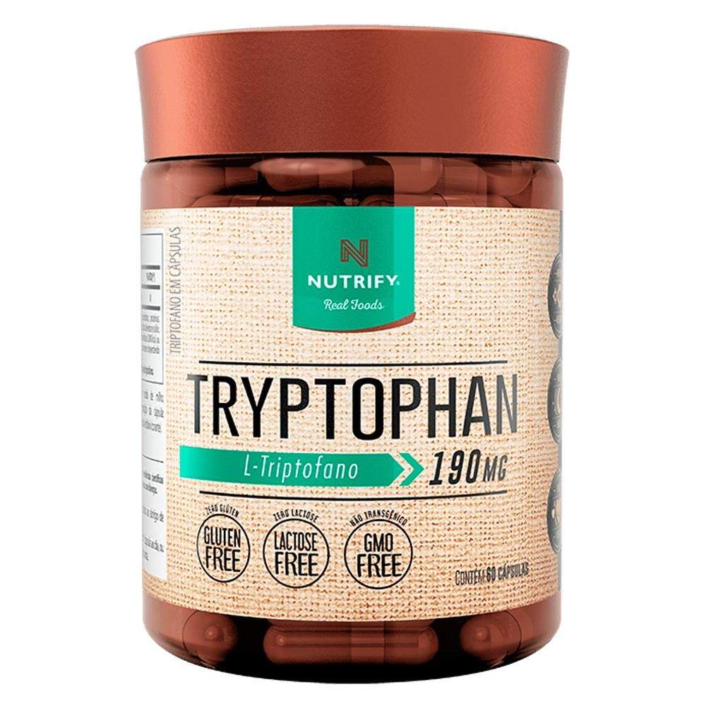 Triptofano 60 Cápsulas Nutrify: Sono e Humor!