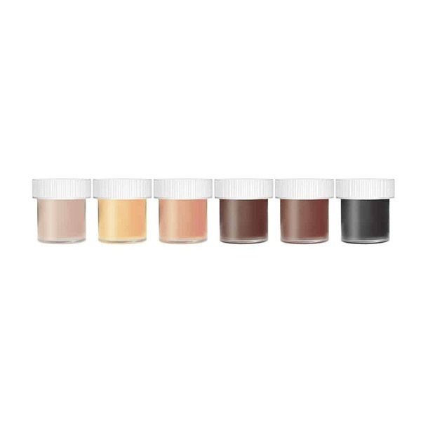 Tinta Guache Tons de Pele 6 Cores 15ml - Kit Completo Tris