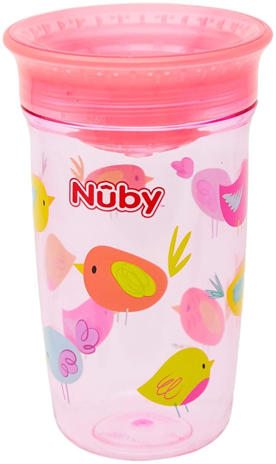 Copo Nuby Tritan 360° Rosa - Seguro, Divertido e Ideal para Crianças