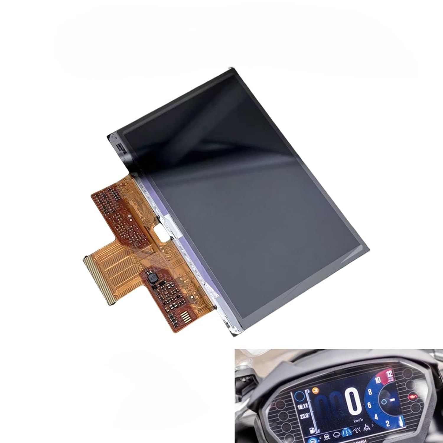 Display LCD para Triumph Tiger 800/1200, Street Triple S e Speed Triple RS - Painel Completo