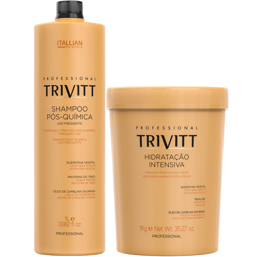 Trivitt: Hidratação e Reconstrução Capilar