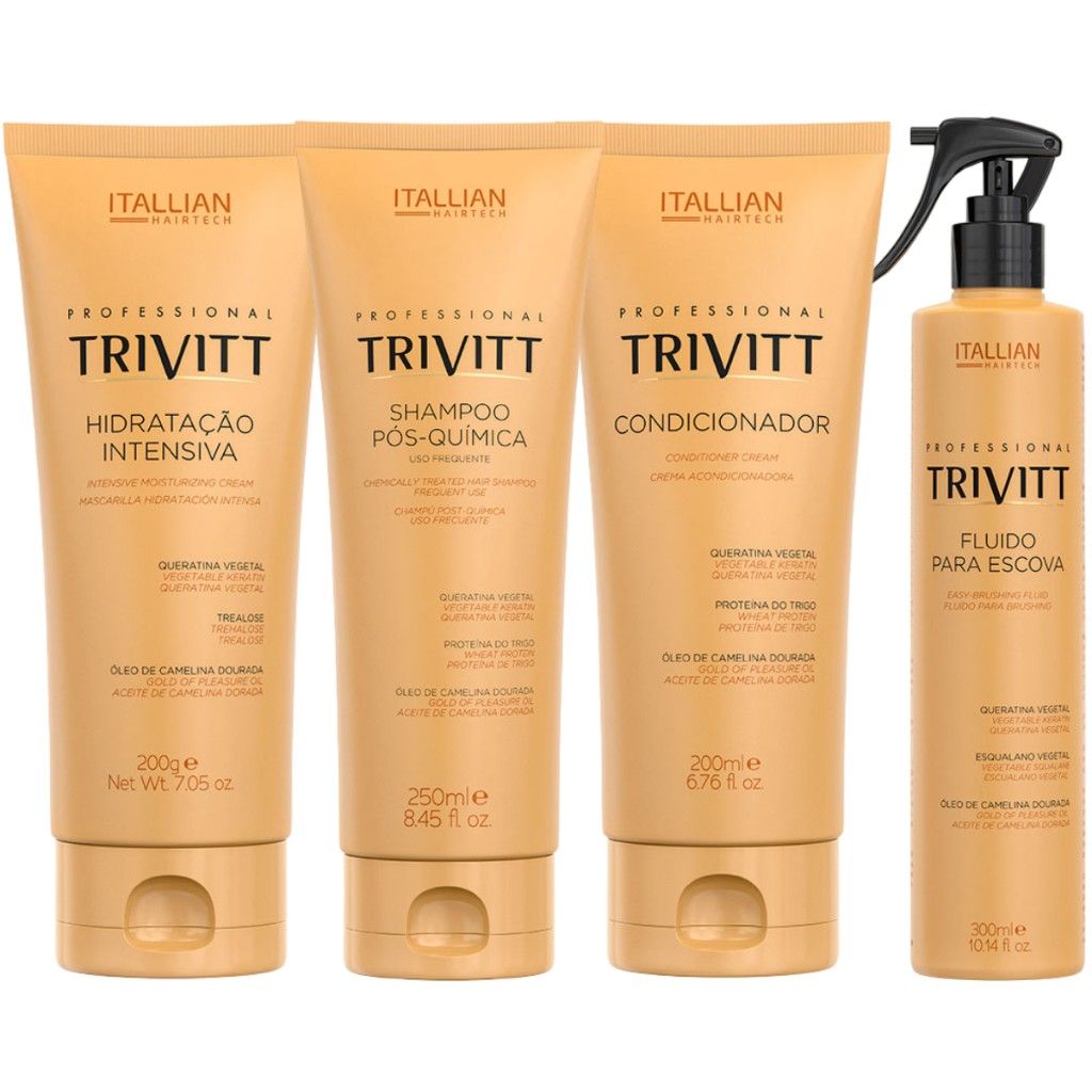 Trivitt Hidratação Intensiva: Kit Cabelos Químicos