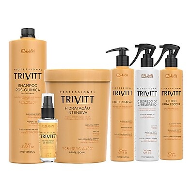 Trivitt Itallian Color: Reconstrução Capilar Completa