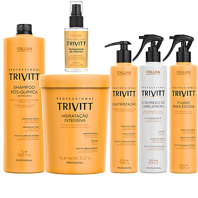 Trivitt Itallian: Reconstrução Capilar Profissional