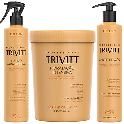 Trivitt: Kit Cauterização + Hidratação 1kg
